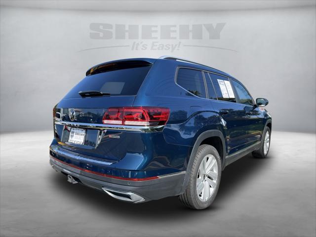 used 2021 Volkswagen Atlas car, priced at $28,400
