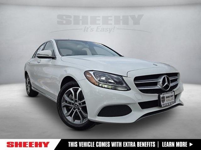 used 2017 Mercedes-Benz C-Class car, priced at $19,899