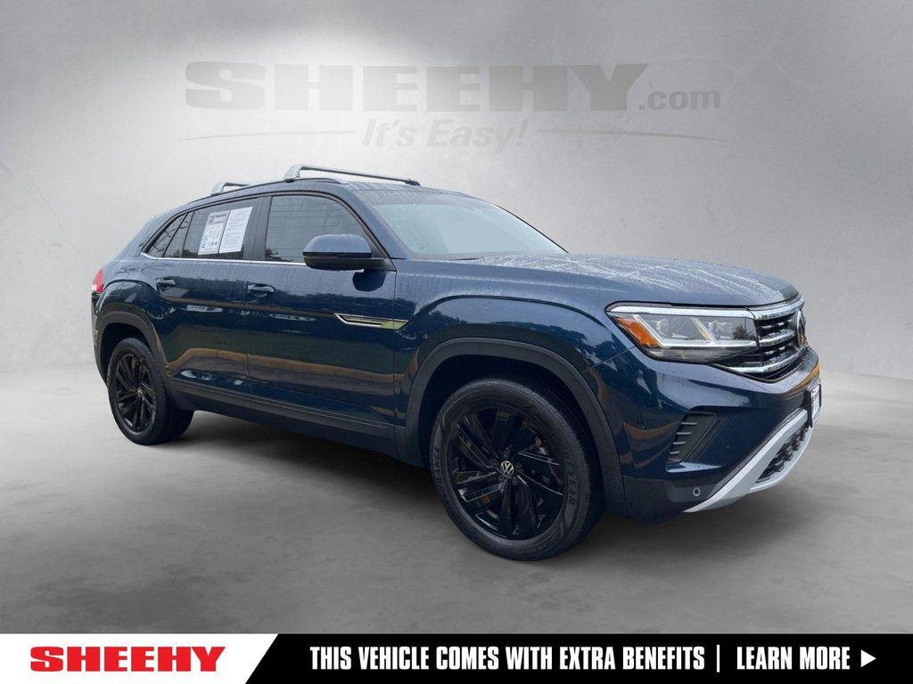 used 2022 Volkswagen Atlas Cross Sport car, priced at $26,990
