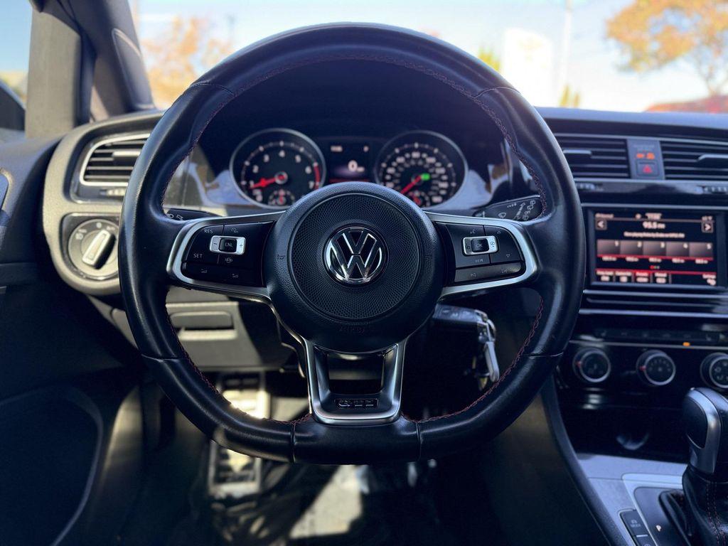 used 2020 Volkswagen Golf GTI car, priced at $17,950