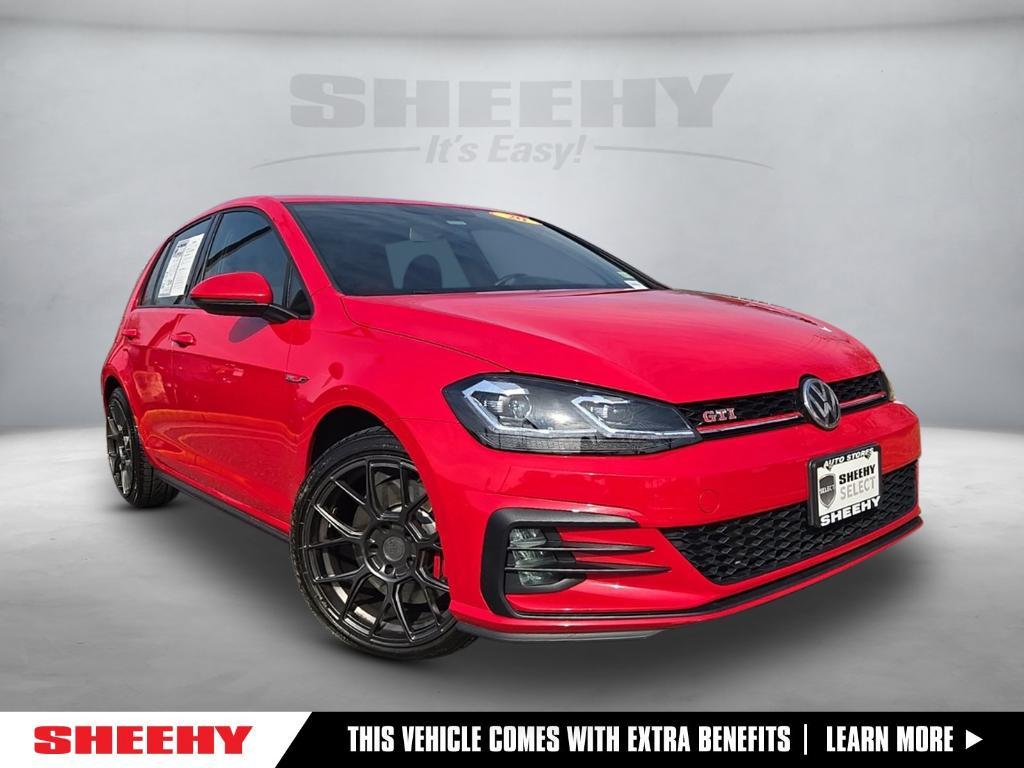 used 2020 Volkswagen Golf GTI car, priced at $20,690