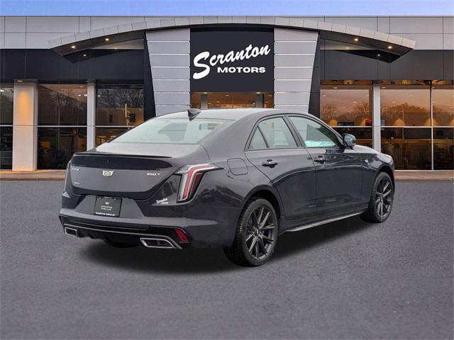 new 2025 Cadillac CT4 car, priced at $49,465