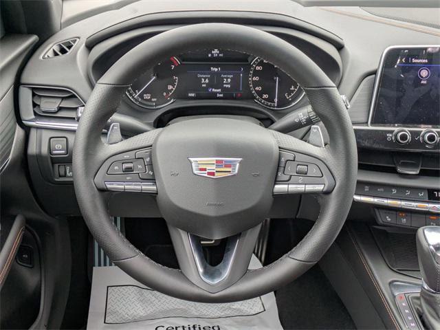 new 2025 Cadillac CT4 car, priced at $49,465