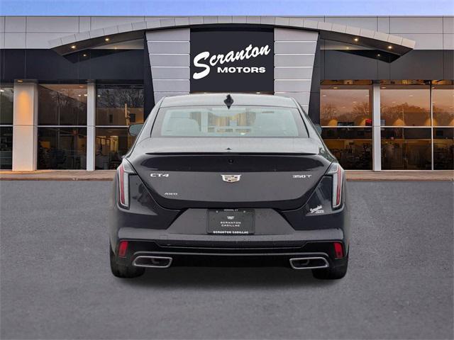 new 2025 Cadillac CT4 car, priced at $49,465