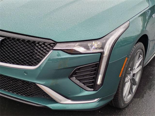 new 2025 Cadillac CT4 car, priced at $47,365