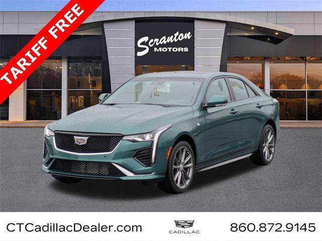 new 2025 Cadillac CT4 car, priced at $47,365