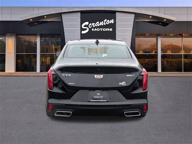 new 2025 Cadillac CT4 car, priced at $39,690