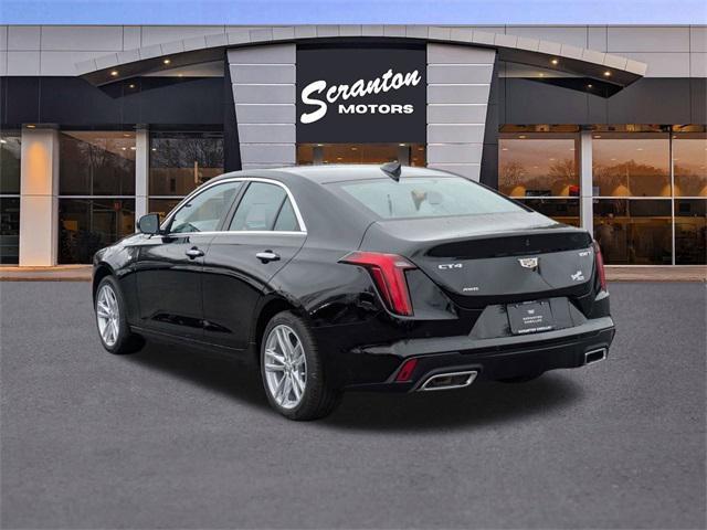 new 2025 Cadillac CT4 car, priced at $39,690