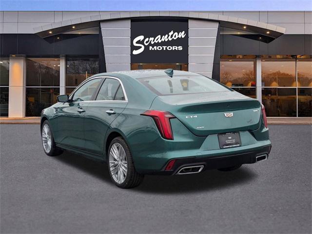 new 2025 Cadillac CT4 car, priced at $53,665