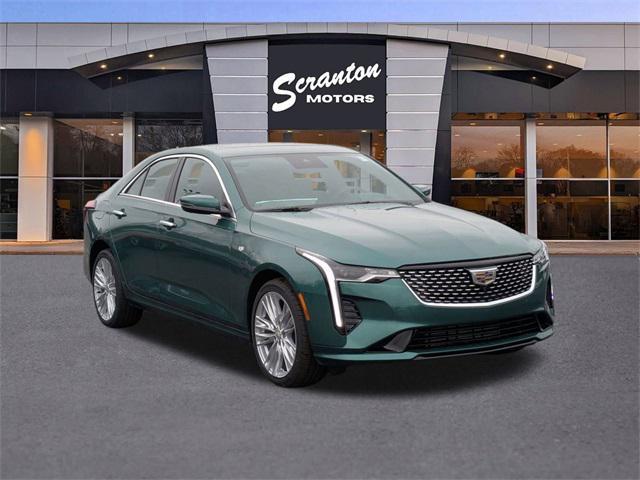 new 2025 Cadillac CT4 car, priced at $53,665