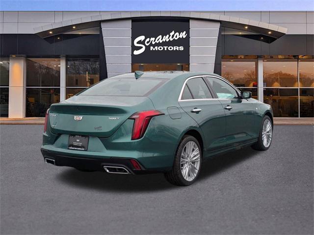 new 2025 Cadillac CT4 car, priced at $53,665