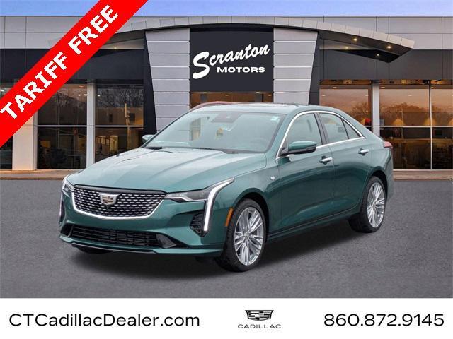new 2025 Cadillac CT4 car, priced at $53,665