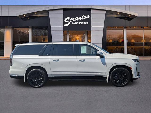 used 2021 Cadillac Escalade ESV car, priced at $89,497