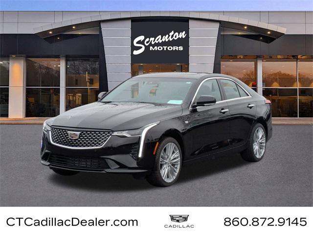 new 2025 Cadillac CT4 car, priced at $47,040