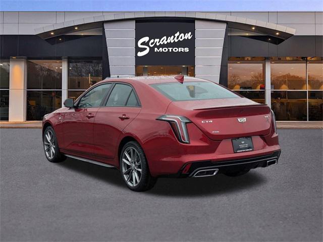 new 2025 Cadillac CT4 car, priced at $51,965
