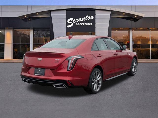 new 2025 Cadillac CT4 car, priced at $51,965