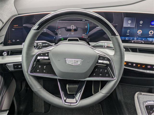 new 2025 Cadillac OPTIQ car, priced at $56,215