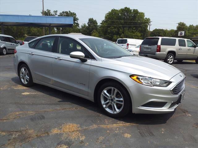 used 2018 Ford Fusion Hybrid car, priced at $10,988