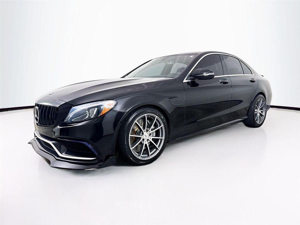 used 2017 Mercedes-Benz AMG C 63 car, priced at $26,499