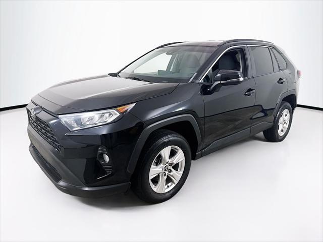 used 2021 Toyota RAV4 car, priced at $17,500