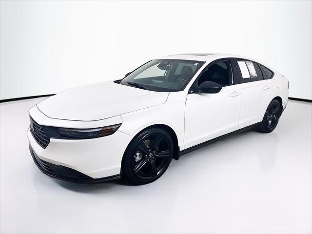 used 2024 Honda Accord Hybrid car, priced at $28,439