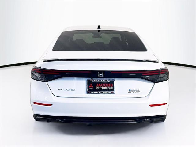used 2024 Honda Accord Hybrid car, priced at $28,439