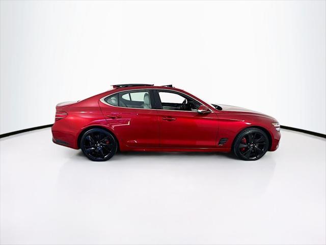 used 2023 Genesis G70 car, priced at $39,275