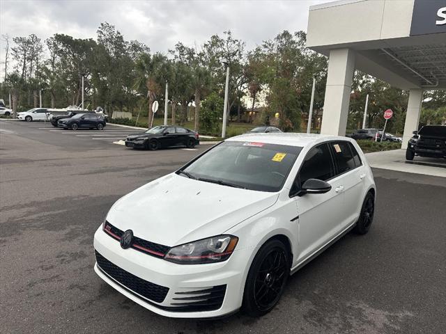 used 2017 Volkswagen Golf GTI car, priced at $14,890