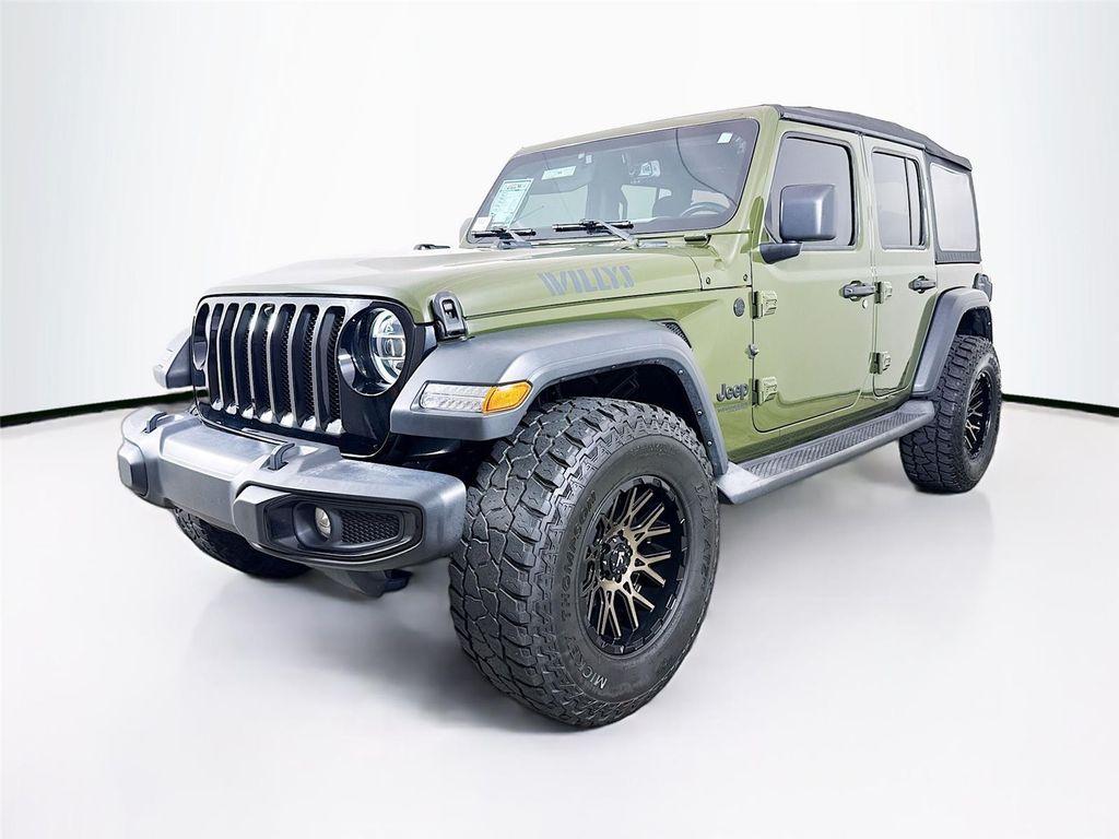 used 2021 Jeep Wrangler car, priced at $31,299