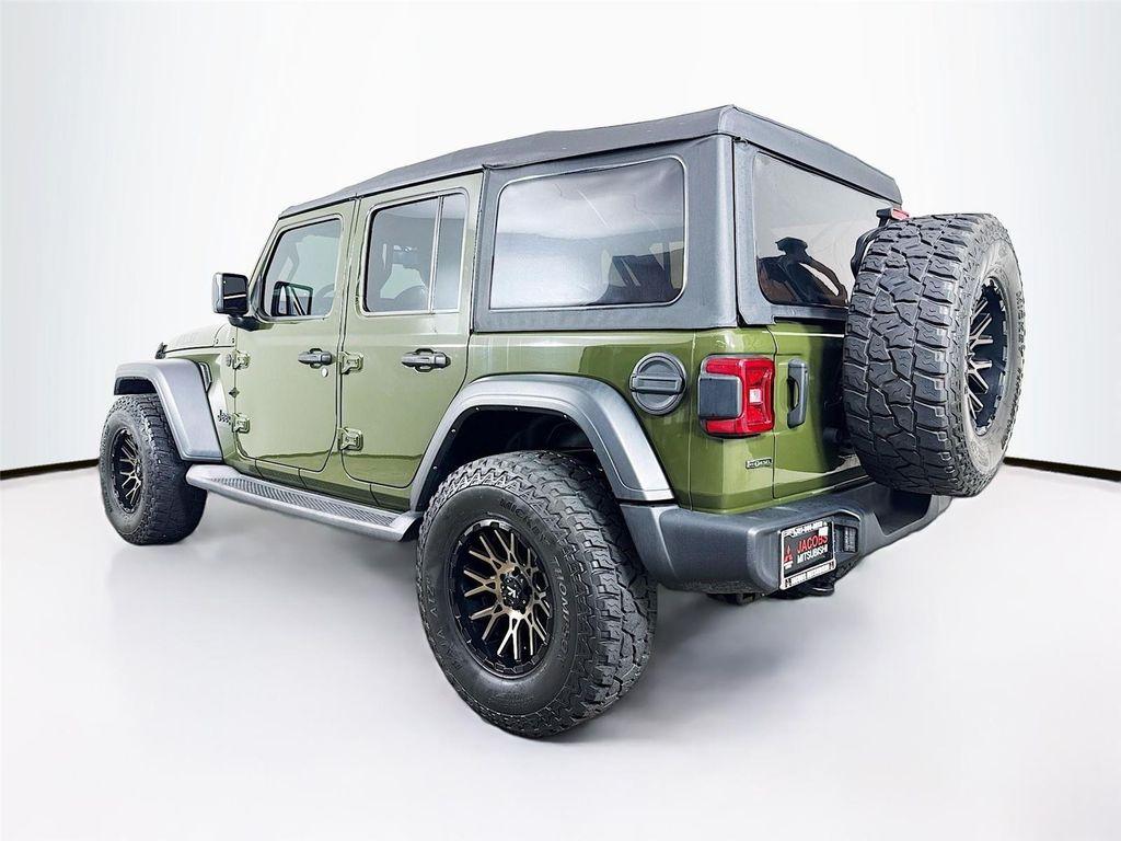used 2021 Jeep Wrangler car, priced at $31,299