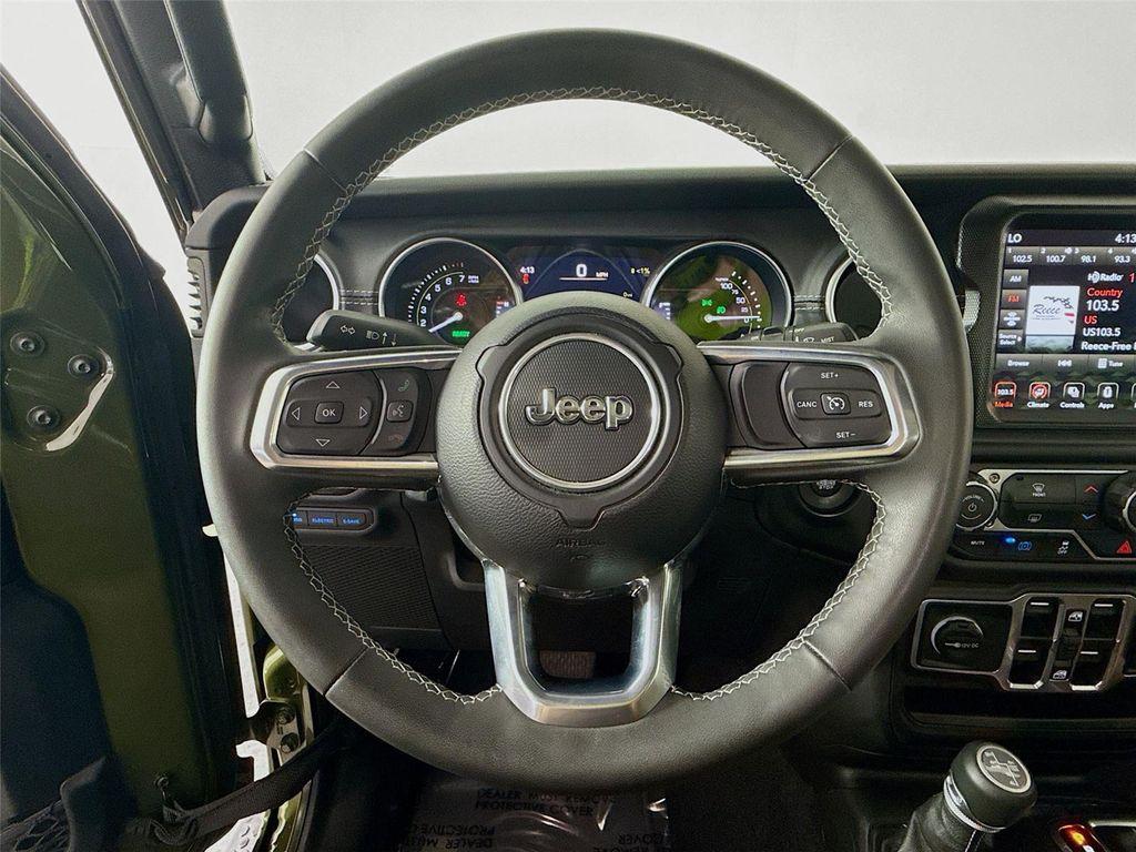 used 2023 Jeep Wrangler 4xe car, priced at $33,999