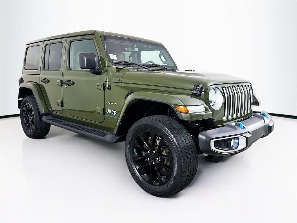 used 2023 Jeep Wrangler 4xe car, priced at $33,999