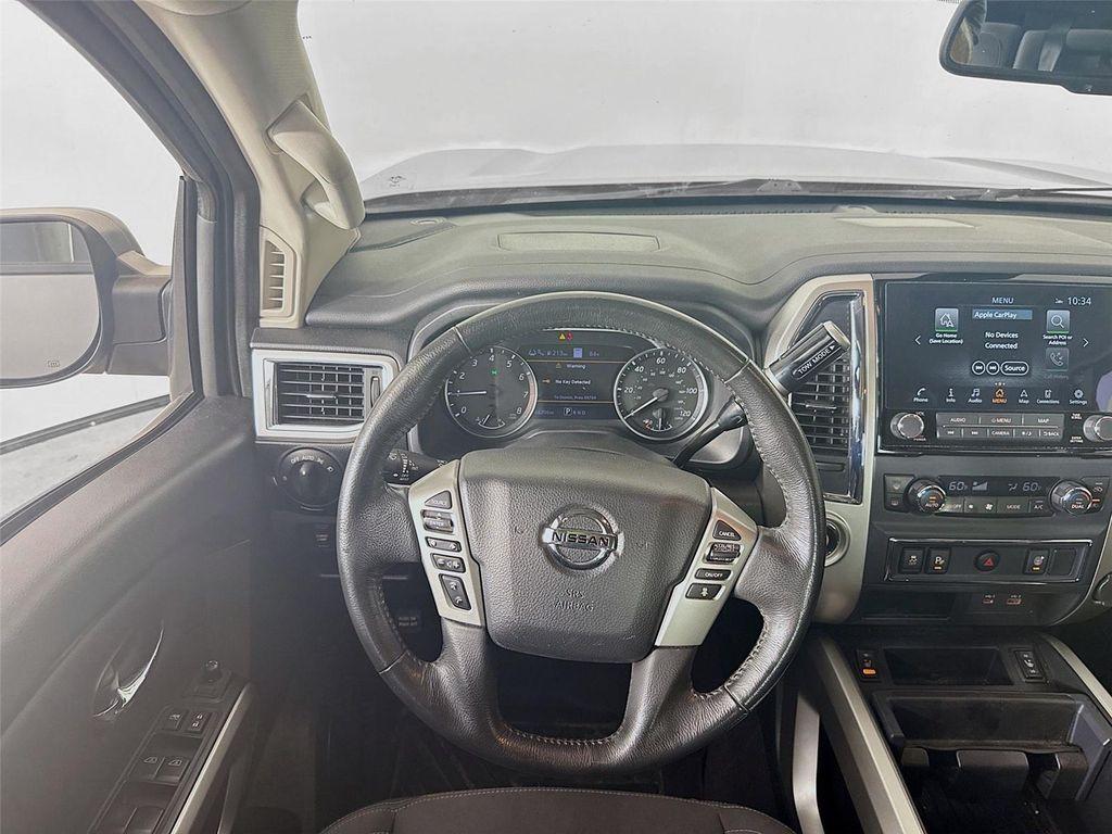 used 2021 Nissan Titan car, priced at $27,499