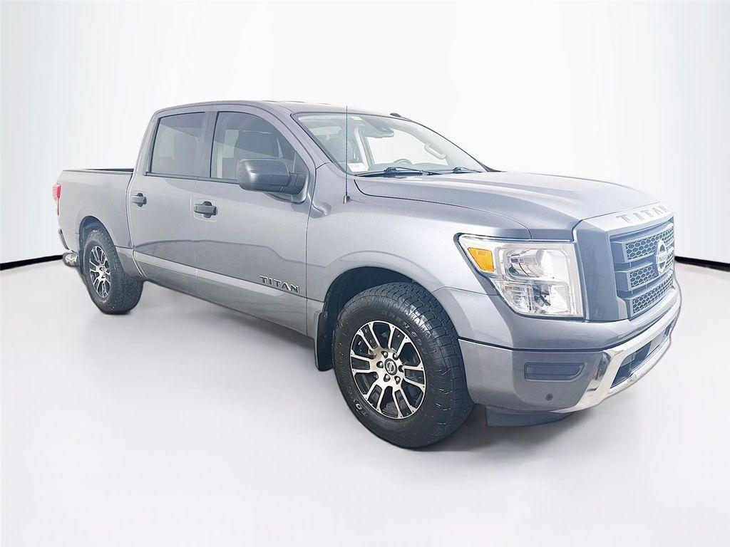 used 2021 Nissan Titan car, priced at $27,499