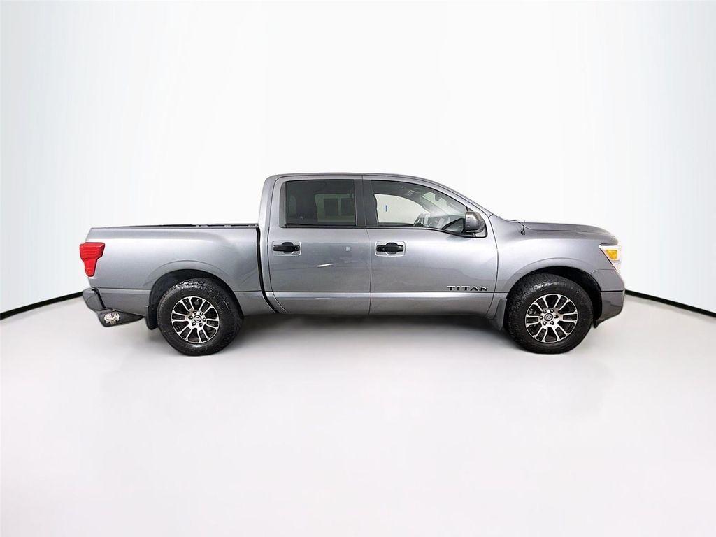 used 2021 Nissan Titan car, priced at $27,499