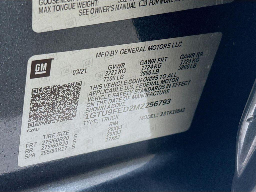 used 2021 GMC Sierra 1500 car, priced at $43,999