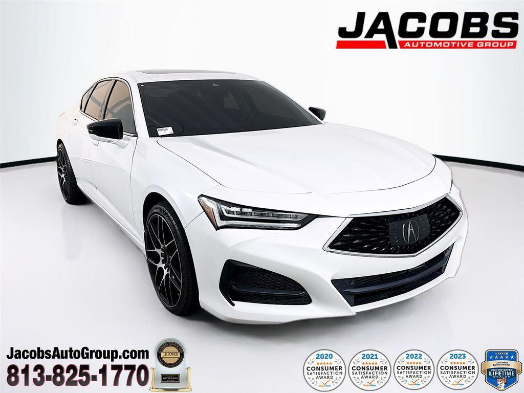 used 2021 Acura TLX car, priced at $24,200