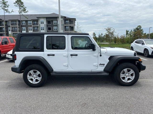 used 2022 Jeep Wrangler Unlimited car, priced at $34,000