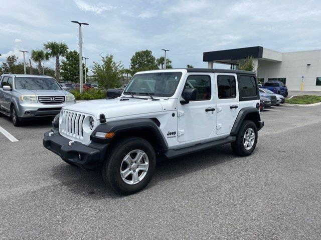 used 2022 Jeep Wrangler Unlimited car, priced at $34,000