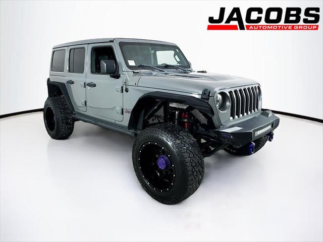 used 2019 Jeep Wrangler Unlimited car, priced at $37,594