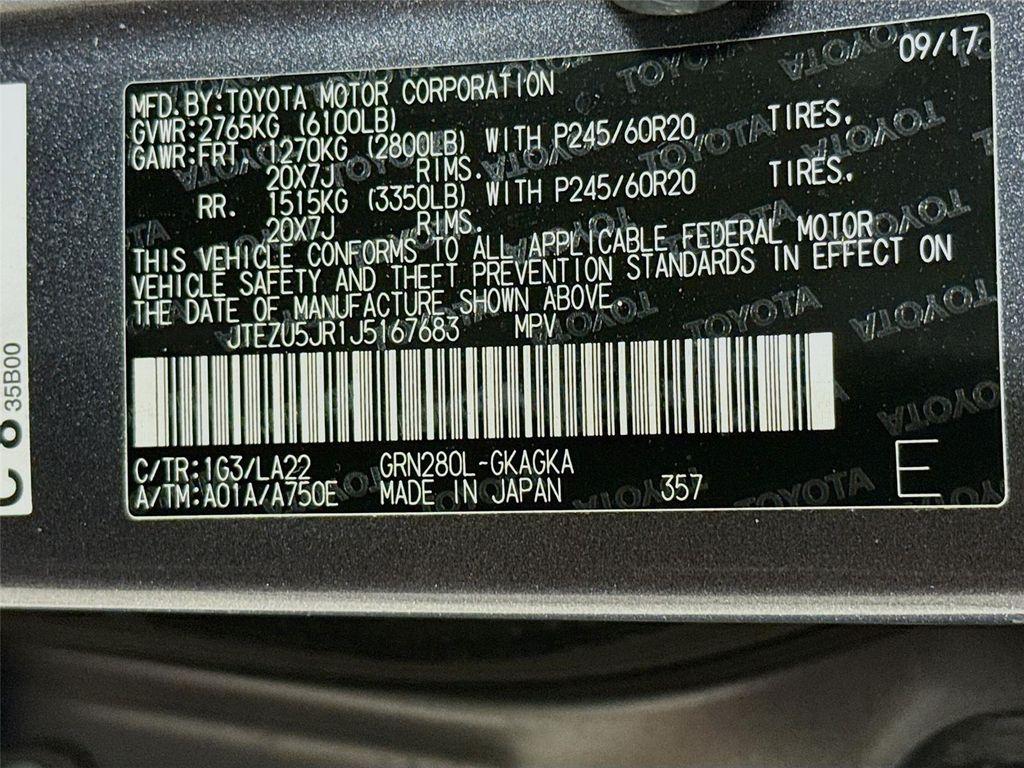 used 2018 Toyota 4Runner car, priced at $26,500