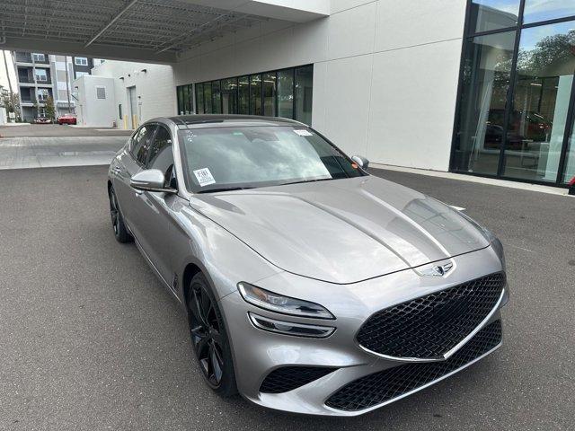 used 2023 Genesis G70 car, priced at $29,755