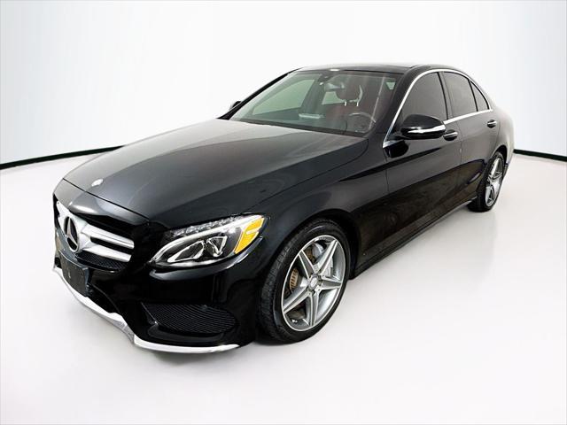 used 2015 Mercedes-Benz C-Class car, priced at $14,495