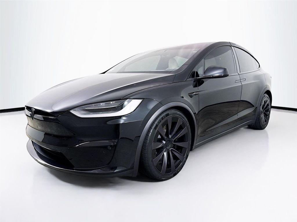 used 2022 Tesla Model X car, priced at $45,799