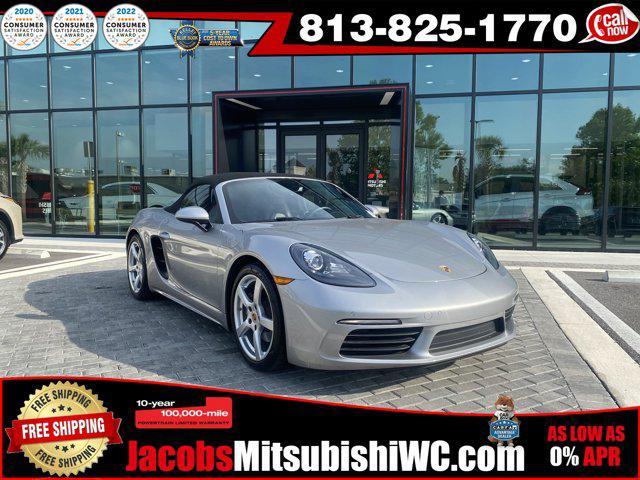 used 2018 Porsche 718 Boxster car, priced at $56,691