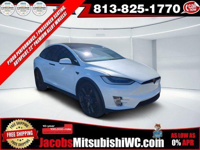 used 2018 Tesla Model X car, priced at $33,250