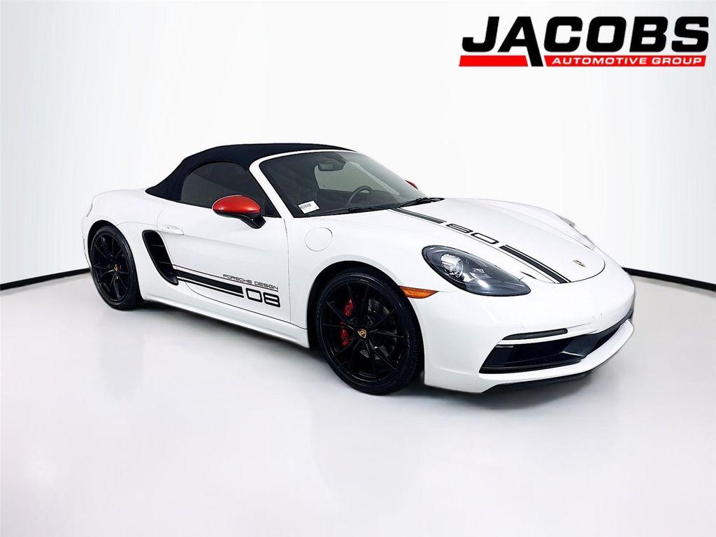 used 2018 Porsche 718 Boxster car, priced at $46,000