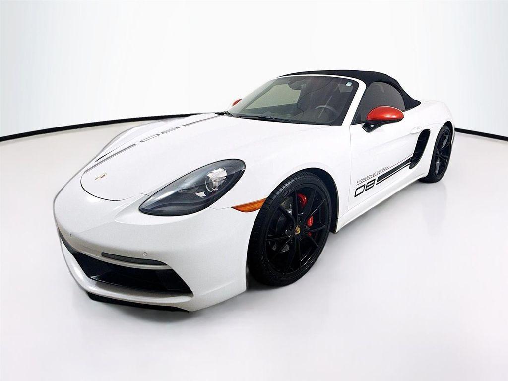used 2018 Porsche 718 Boxster car, priced at $46,000