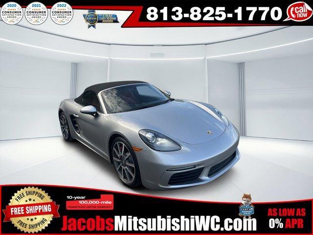 used 2017 Porsche 718 Boxster car, priced at $47,890