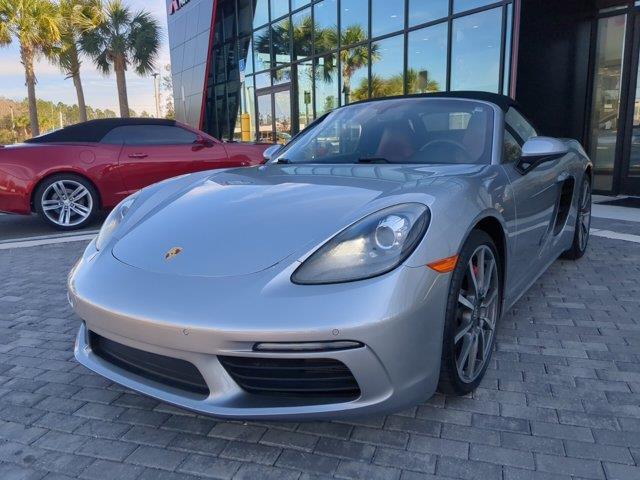 used 2017 Porsche 718 Boxster car, priced at $47,890